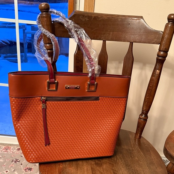 Nicole Lee Handbags - NWT Nikky by Nicole Lee Brown Tote Bag